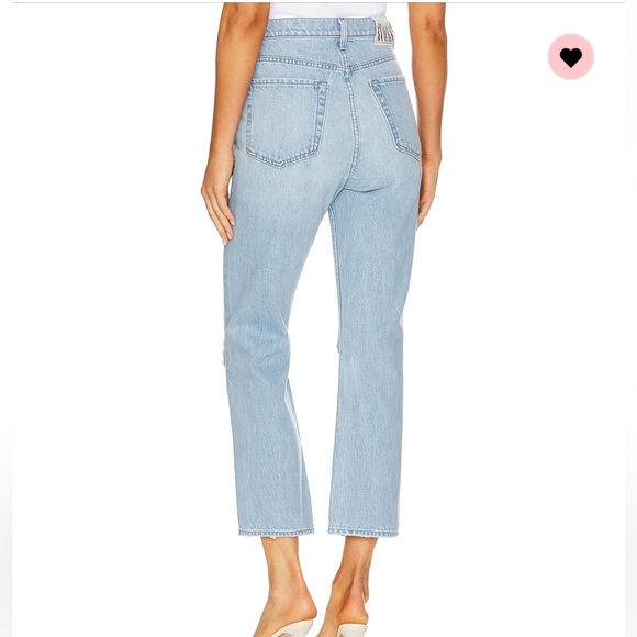 MOTHER Snacks! THE TIPPY TOP SWEET TOOTH ANKLE High Waisted Distressed jeans - Picture 3 of 13